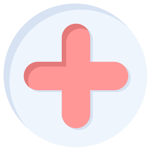 Cross, plus, positive, shape, web icon