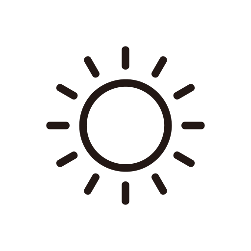 Day, happy, hot, sun, sunny, weather icon
