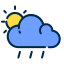 Weather (filled outline) icon 64x64