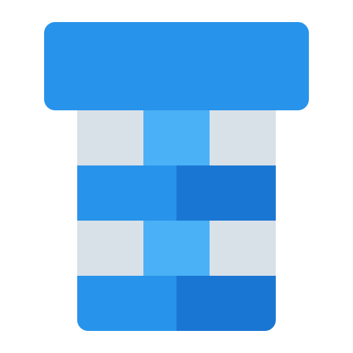 Chimney, cold, fireplace, interior, season, weather, winter icon
