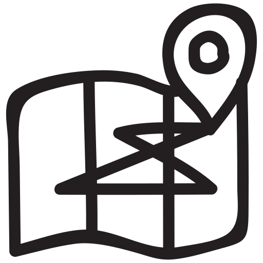 Direction, location, map, mapmarker, navigation, pointer, world icon