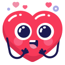 Cute,Emoji,Heart ok 
