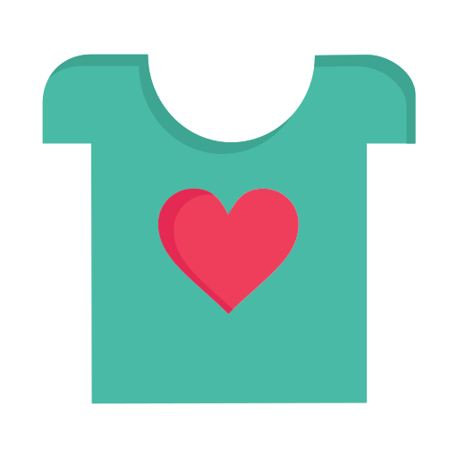 Clothes, day, heart, love, valentine, valentines, wedding icon
