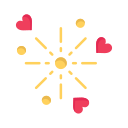 Celebration,Day,Fireworks,Heart,Love,Valentine,Valentines