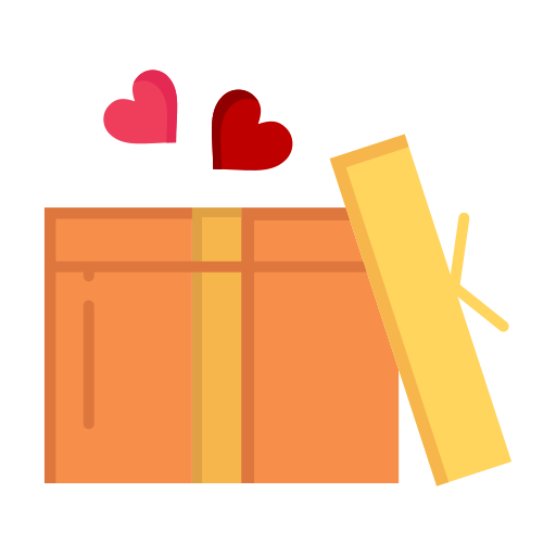 Day, gift, heart, love, valentine, valentines, wedding icon