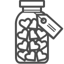 Hearts,Jar,Love,Valenticons,Valentine,Heart,Romantic,Valentines