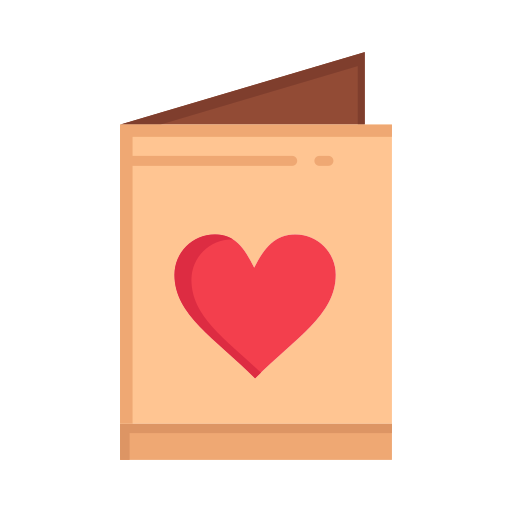 Card, day, heart, love, valentine, valentines, wedding icon