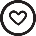 Favourite,Heart,Like,Linecon,Round