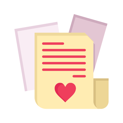 Day, file, heart, love, valentine, valentines, wedding icon