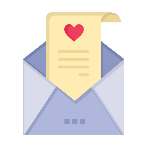 Card, day, letter, love, mail, proposal, valentine icon