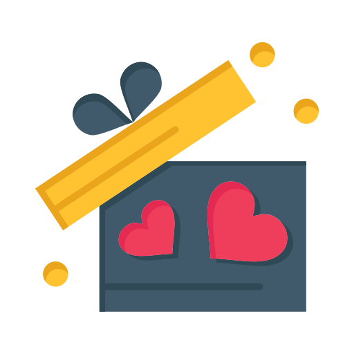 Day, gift, heart, love, valentine, valentines, wedding icon