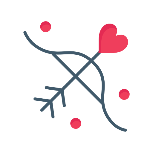 Archery, day, love, marriage, valentine, valentines, wedding icon