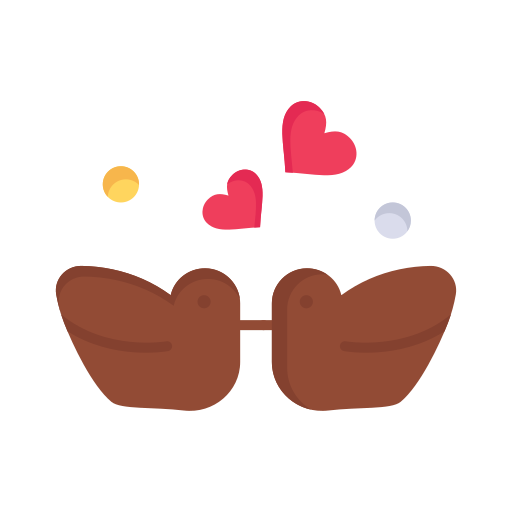 Birds, couple, day, ducks, love, valentine, valentines icon