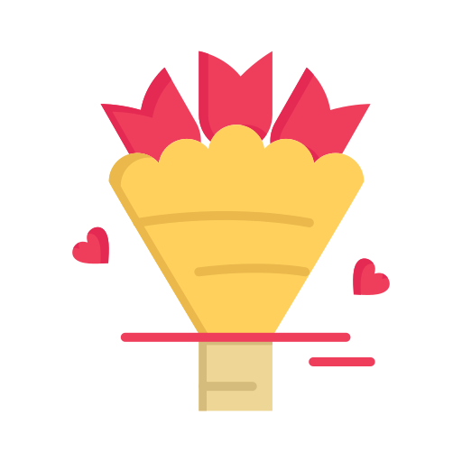 Beauty, bouquet, day, flowers, love, valentine, valentines icon