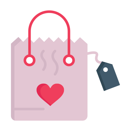 Day, hangbag, heart, love, valentine, valentines, wedding icon