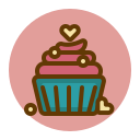 Cupcake,Dessert,Gift,Present,Sweet,Valentines