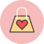 Flat Line Valentine icon 64x64