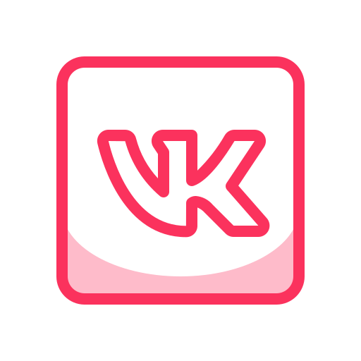 Internet, media, mobile, network, social, vk, web icon