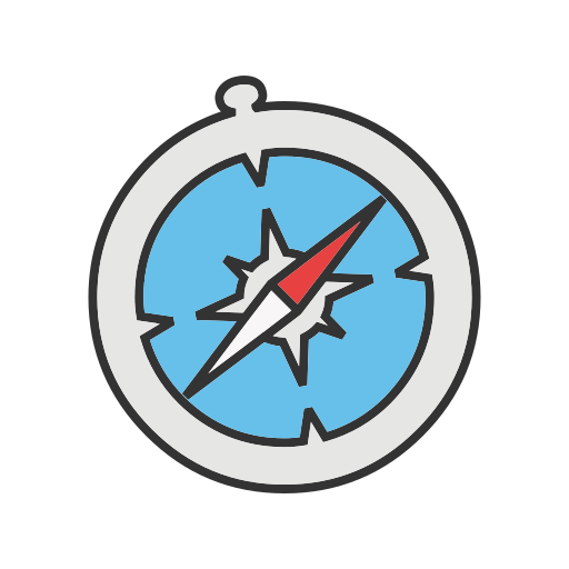 Browser, internet, online, safari, search, web, website icon