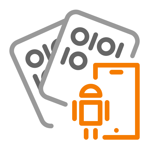Android, files, mobile, operating, os, system, tablet icon