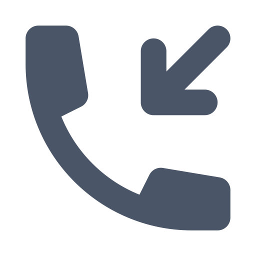 Incoming, phone icon
