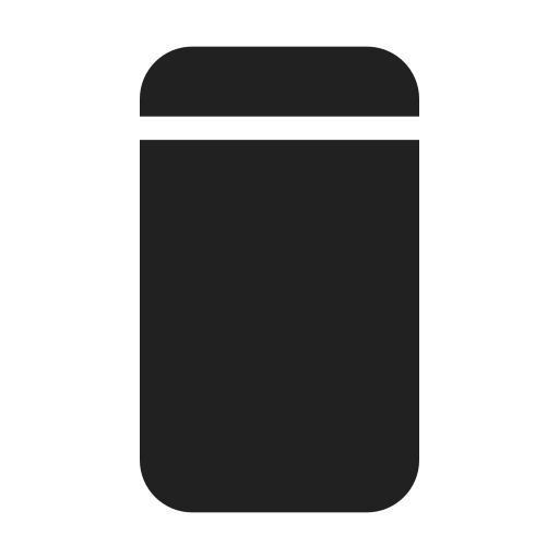 Ic, fluent, phone, page, header, filled icon