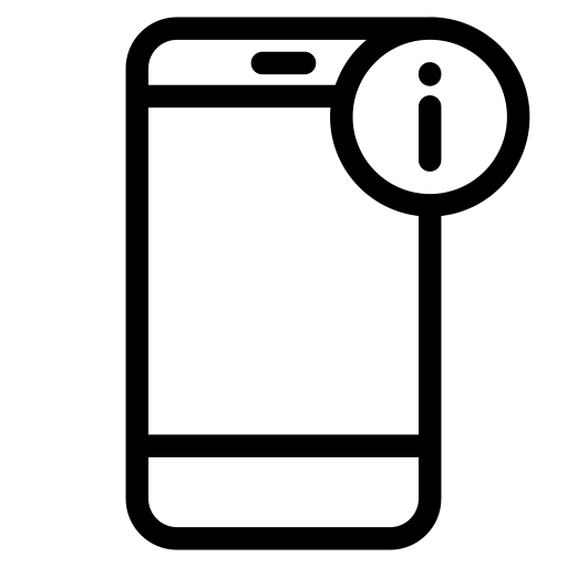 Phone, info, ui icon
