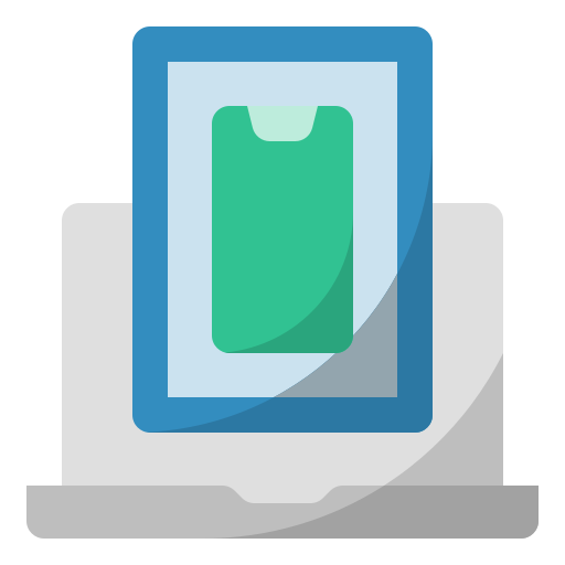 Devices, gadget, laptop, mobile, tablet icon