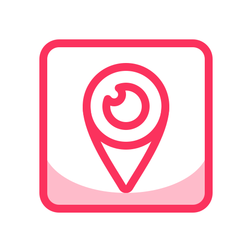 Internet, media, mobile, network, periscope, social, web icon