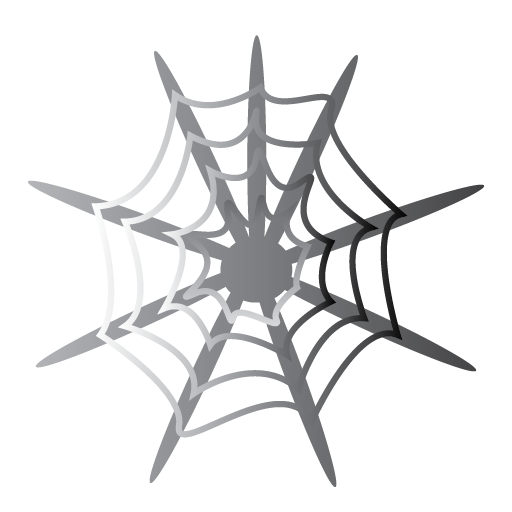 Halloween, scary, spider, web icon