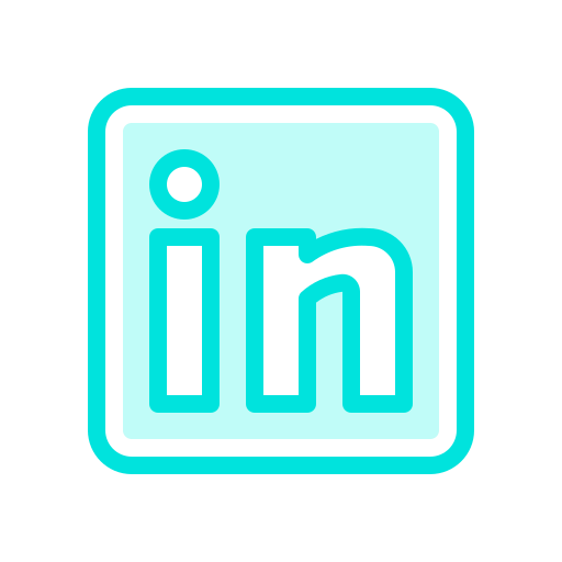 Internet, linkedin, media, mobile, network, social, web icon