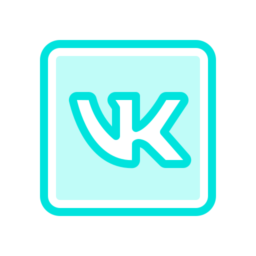 Internet, media, mobile, network, social, vk, web icon