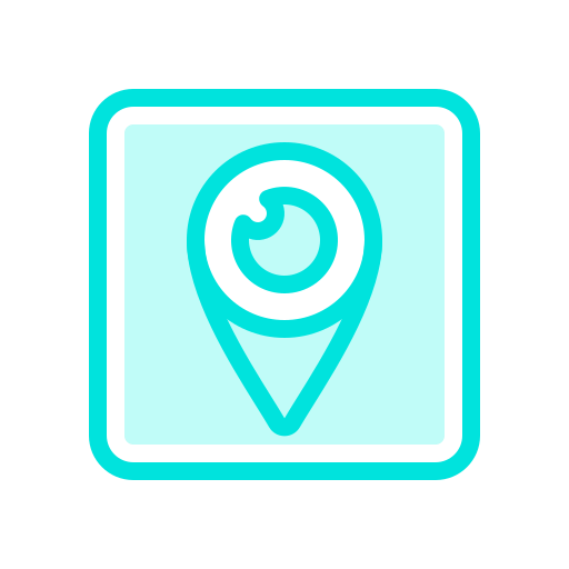 Internet, media, mobile, network, periscope, social, web icon