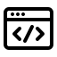 Outline Apps and Programming icon 64x64