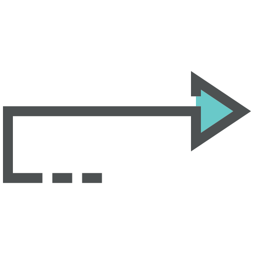 Arrow, direction, down, move, next, right, web icon