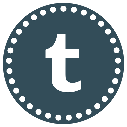 Web, network, tumbler, multimedia icon