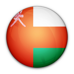 Of, flag, oman icon