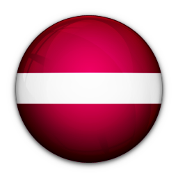 Of, flag, latvia icon