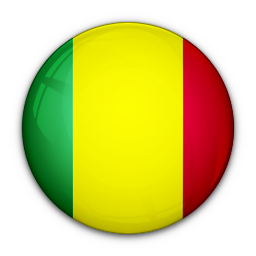 Of, flag, mali icon