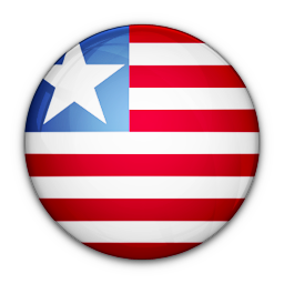 Of, flag, liberia icon