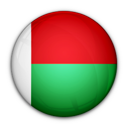 Of, flag, madagascar icon