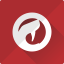 Fletro Long Shadow - Web Browsers icon 64x64