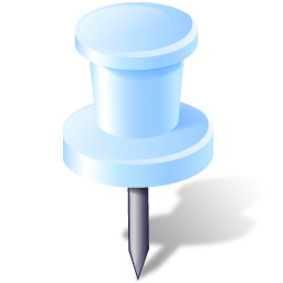 Gps, location, needle, pin icon