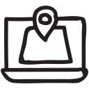 Computer,Laptop,Map,Navigate,Online,Pin,Point ok 