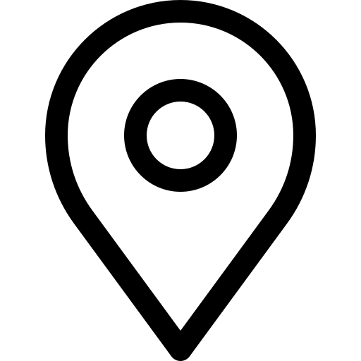 Gps, interface, location, pin, place icon