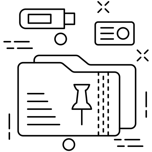 Marker, pin, point, pointer icon