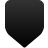 Pin, sq, down, location icon