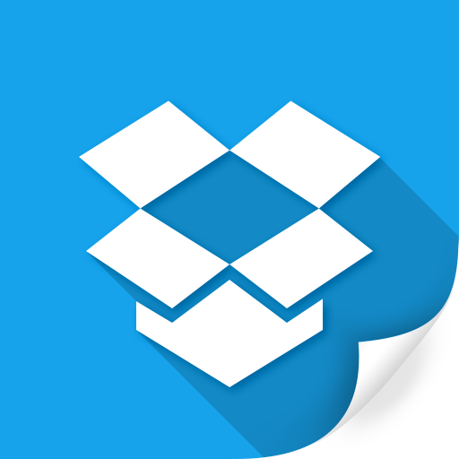 Dropbox, internet, package, shopping, social, storage icon
