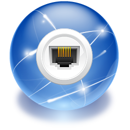 Connect, internet, network icon