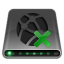 Connection, internet, network, drive, dark icon